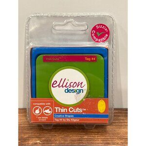 Sizzix 22230 Ellison Design Thin Cuts Creative Shapes Tag #4 by Stu Kilgour